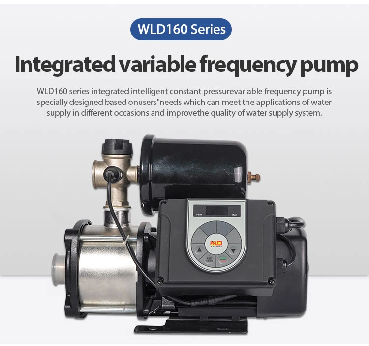 Bedford Domestic Water Supply VFD Water Pump Centrifugal Smart Pump