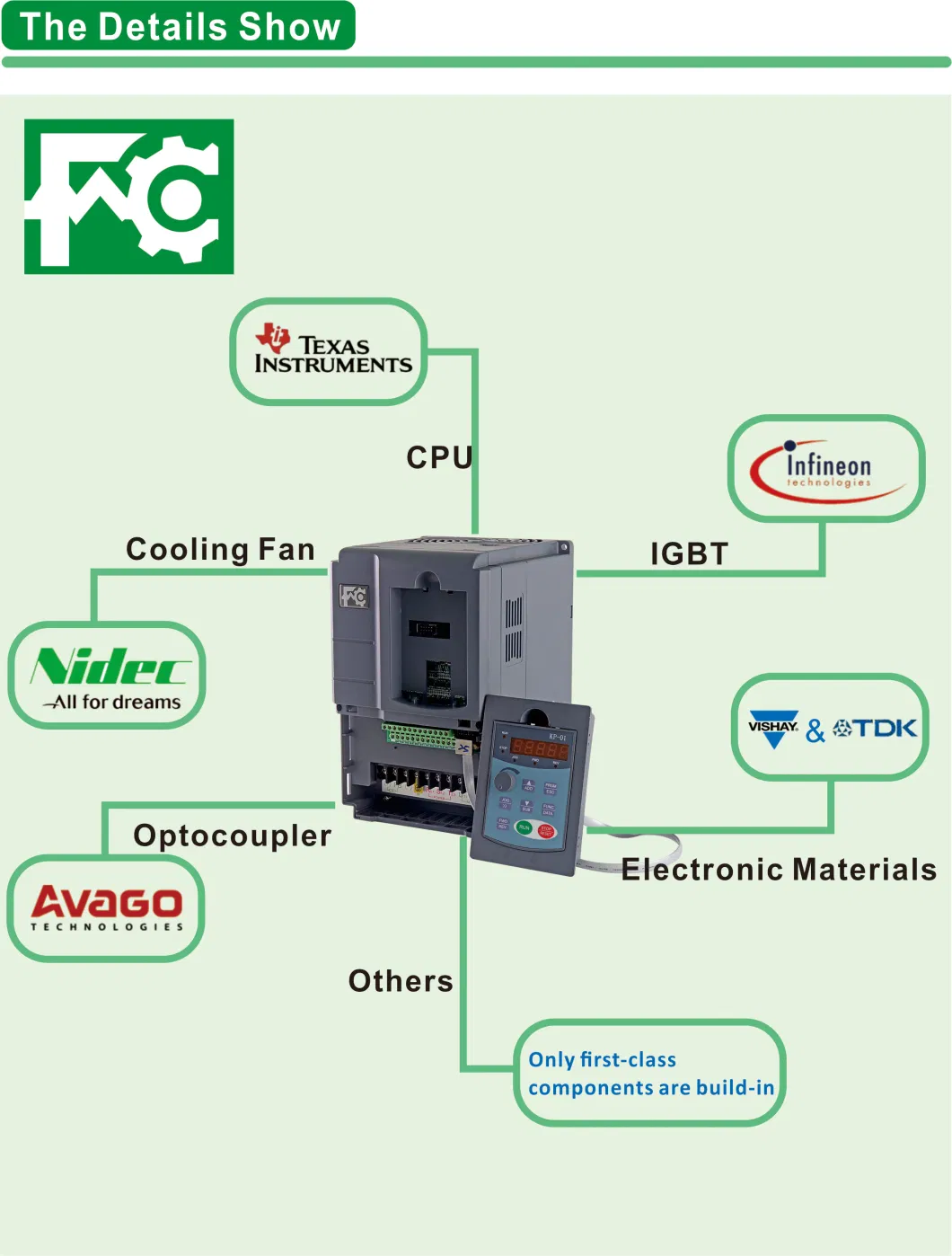 Waterproof Constant Pressure Variable Speed Water Pump Controller